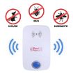 Ultrasonic Pest Control Repeller with LED Light, US Plug (White) - 1