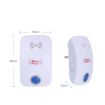 Ultrasonic Pest Control Repeller with LED Light, US Plug (White) - 2
