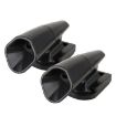 Ultrasonic Wind-Powered Car Deer Alert Alarm Black ABS Repeller - 2