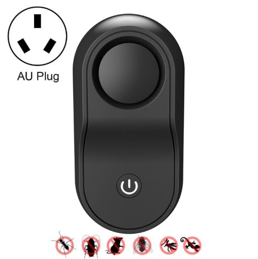 BG301 Ultrasonic Rodent & Insect Repeller, AU Plug 220V, Black - 1