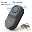 BG301 Ultrasonic Rodent & Insect Repeller, AU Plug 220V, Black - 5