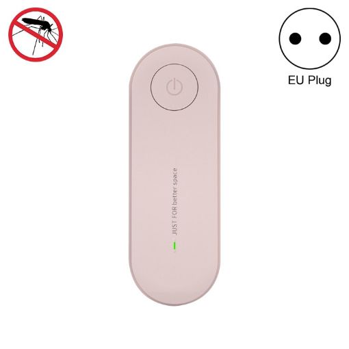 Pink Ultrasonic Mosquito Repellent & Killer - EU Plug - 1