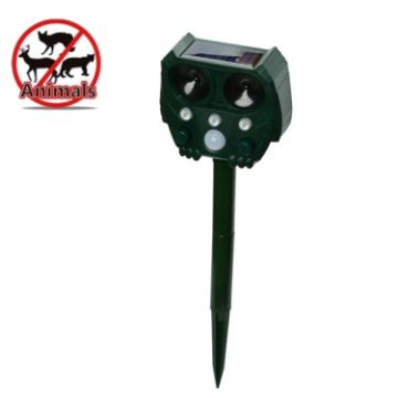 Solar USB Ultrasonic Outdoor Insect & Mouse Animal Repellent - 1