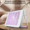 Foldable White XQN-828 Electric Shock Mosquito Killer Lamp - 3