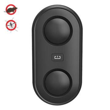 BG312 Ultrasonic Mosquito Repeller with AU Plug (Black) - 1