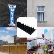 SK419 Black Anti-Bird Thorn Fence for Roof Eaves (10pcs) - 6