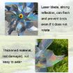 Silver Octagon Anti-bird Laser Windmill Reflector for Balcony Garden - 4