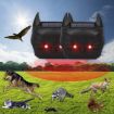 MS-216 Ultrasonic Red Light Flash Solar Mouse & Animal Repeller - 2