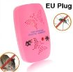 Pink Ultrasonic Electronics Insecticide with Adjustable Steps (EU Plug) - 2