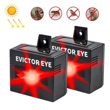 Solar Farm Eagle Eye Animal Repeller, 2pcs, SK191 - 1