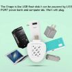 USB Powered Portable Electric Mosquito Killer - Green - 5