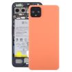 Pixel 4 Orange Battery & Camera Lens Back Cover - 1