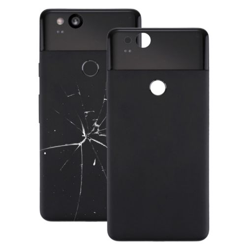 Google Pixel 2 Battery Back Cover - Black - 1
