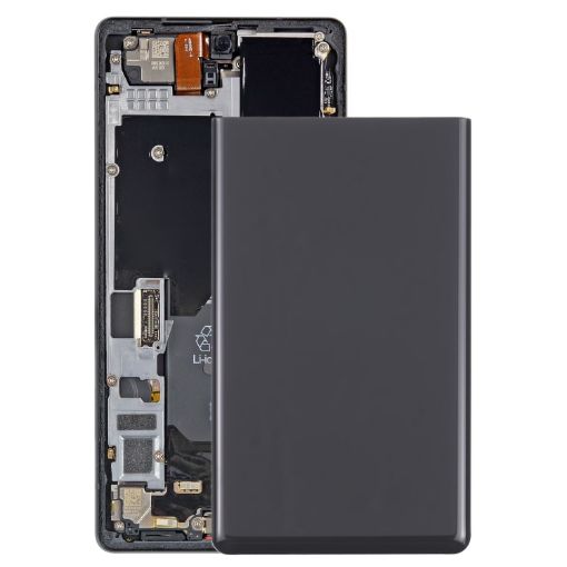 Google Pixel 6 Pro Black Battery Back Cover - 1