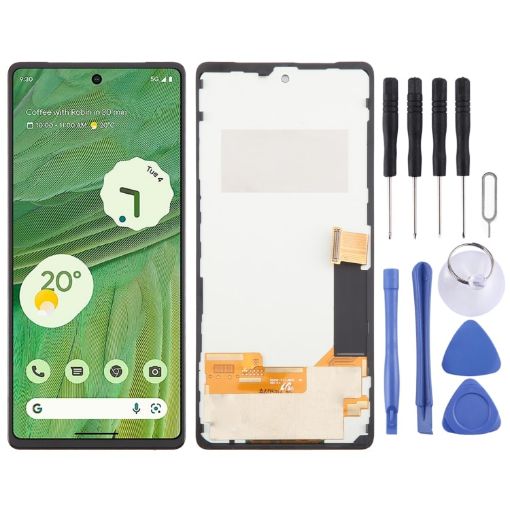 Google Pixel 7 GVU6C GQML3 TFT LCD Screen Assembly, No Fingerprint ID - 1