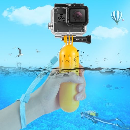 PULUZ Floating Handle Bobber Grip for GoPro, Insta360, DJI Cameras - 1