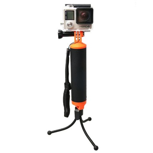 Floating Grip & Tripod Strap for GoPro, Insta360, DJI Action Cameras - 1