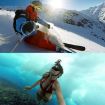 PULUZ Surf Board Sticker Mount for GoPro, Insta360, DJI Cameras - 6