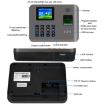 Realand AL321D Fingerprint Time Attendance with ID Card & Battery - 4