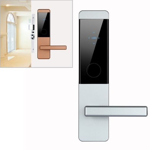 Hotel IC Magnetic Card Induction Lock DPY-5634 (Silver) - 1