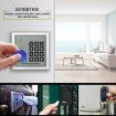 125KHz TK/EM4100 Proximity ID Card Keychain (10 PCS, Black) - 6