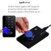 10 PCS Green 125KHz TK/EM4100 Proximity ID Card Keychain Key Ring - 4