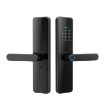 C91 Tuya Smart WiFi Fingerprint Password Door Lock (Black) - 1
