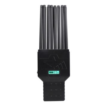 JAX-121P-18 Phone Location Signal Jammer 2G-5G/WiFi Black - 1