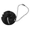 Mini Folding Blade Knife Pocket Outdoor Survival Keychain (Black) - 2