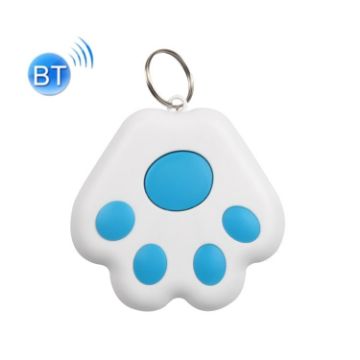 HYC-09 Bluetooth Pet Tracker Keychain, Two-Way Alarm, Light Blue - 1