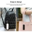 AF-9400 130dB Self-Defense Keychain Alarm for Women (Black) - 7