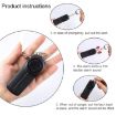 AF-9400 130dB White Personal Alarm Keychain - Women's Self-Defense - 5