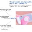 Angel Wing Anti-rape Device Self-defense Alarm for Girls (Pink) - 5