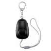 BJY-08 130dB Dual LED Personal Alarm for Women Self-Defense, Black - 1