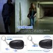 BJY-08 130dB Dual LED Personal Alarm for Women Self-Defense, Black - 5