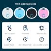 S8 Bluetooth Key & Luggage Tracker, 2 PCS Anti-Lost Alarm (Black) - 5
