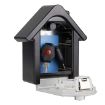 Green Hut Shape Password Lock Box with Key - Wall Cabinet Storage - 4