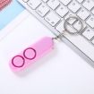 5 PCS 120dB Women Anti-Wolf Alarm Keychain, Random Colors - 3