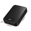 OS300C Black Metal Anti-theft Car Safety Box with Fingerprint/Password - 3