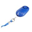 Blue Personal Alarm Safety Device with Flashlight & Neck Strap - 3