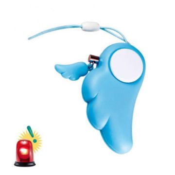 Angel Wing Anti-rape Device, Self-defense Alarm for Girls, 90dB Sound - 1
