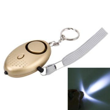 SINCOTE SCT-032 Gold 130dB Mini Safe Buzzer Personal Alarm for Kids - 1