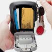 Orange Four-Digit Code Lock Wall-Mounted Key Box for Home & Site - 6