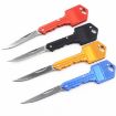 Mini Key Chain Folding Knife Peeler for Camping and Self-defense - 3