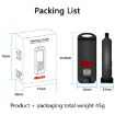 AF-2002 130dB Rechargeable Anti-Wolf Alarm with Distress Light - 3