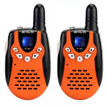 RETEVIS RT602 0.5W EU Kids Walkie Talkie, 8CHS, EU Plug - 1
