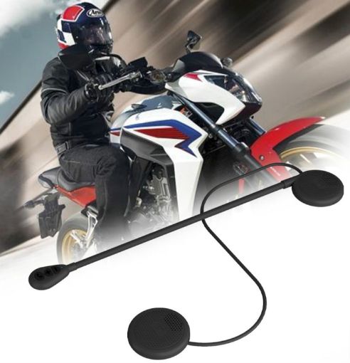 M5H Half-Helmet Low-Power Bluetooth Motorcycle Headset - 1