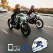 M5H Half-Helmet Low-Power Bluetooth Motorcycle Headset - 7