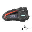 KUQIBAO Bluetooth Motorcycle Helmet Headset With Screen, Waterproof - 1