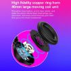 OY813 Rose Gold PC Earphones with Noise Cancelling Mic - 5
